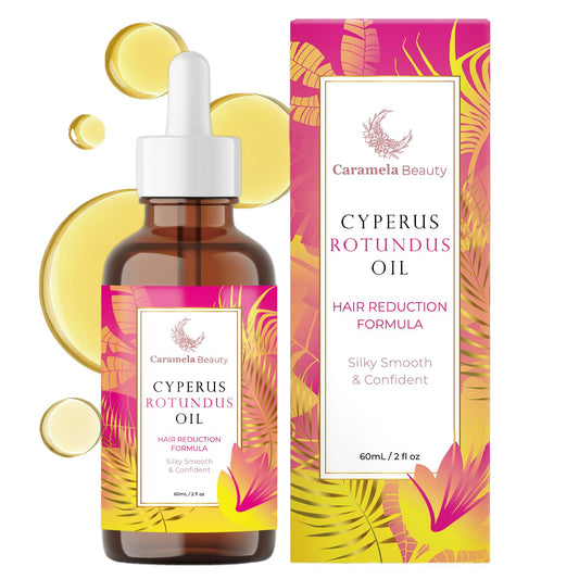 Cyperus Rotundus Oil - 60ml Natural Cyperus Rotundus Oil For Hair Removal, Moisturizing & Soothing Cyperus Oil For Reducing Body Hair Growth, Hair Removal Oil Ideal for All Skin Types